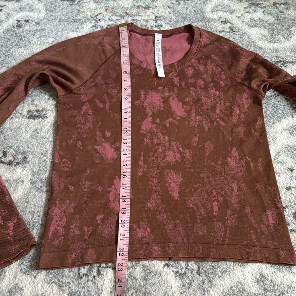 Lululemon Swiftly Tech Long Sleeve Top